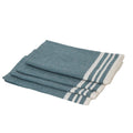 Mahdia - Lot De 4 Serviettes De Table - Bleu Pétrole