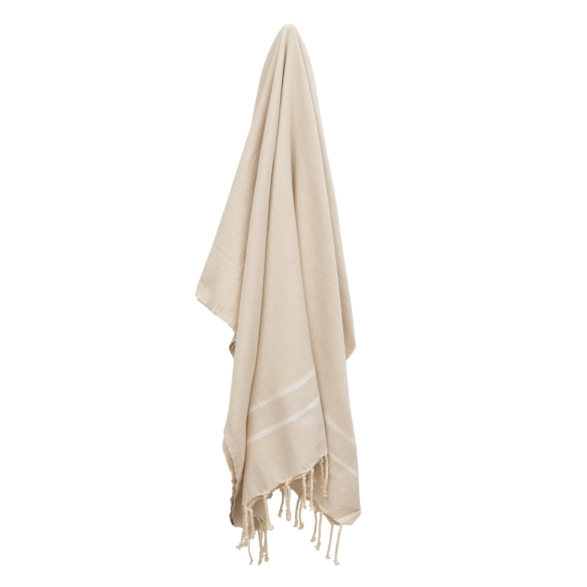 Sienna - Fouta Jacquard - Beige Lin