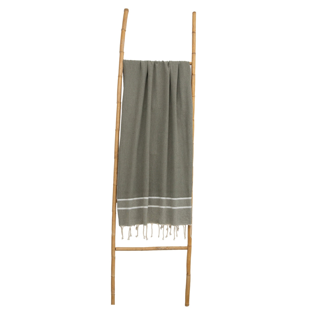 Sienna - Fouta Jacquard - Vert Olive