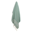 Sienna - Fouta Jacquard - Vert Jade
