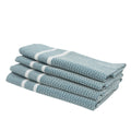 Sienna - Lot De 4 Serviettes De Table - Bleu Pétrole