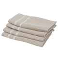 Sienna - Lot De 4 Serviettes De Table - Beige