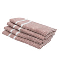 Sienna - Lot De 4 Serviettes De Table - Rouge Tomette
