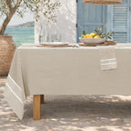 Sienna - Nappe + 4 Serviettes - Beige