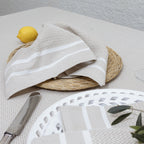 Sienna - Nappe + 4 Serviettes - Beige