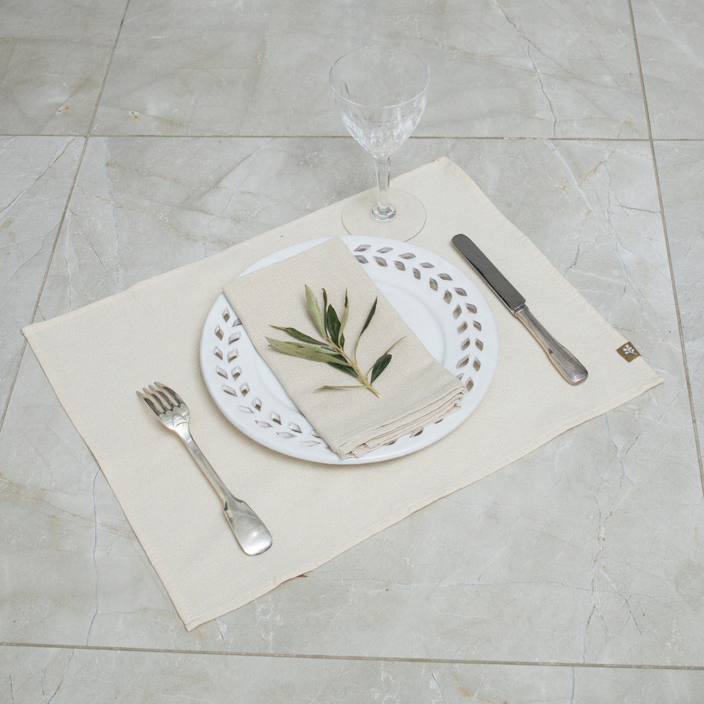 Colette - Set De Table (X4) - Taupe Clair