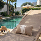 St Tropez - Coussin De Plage - Beige