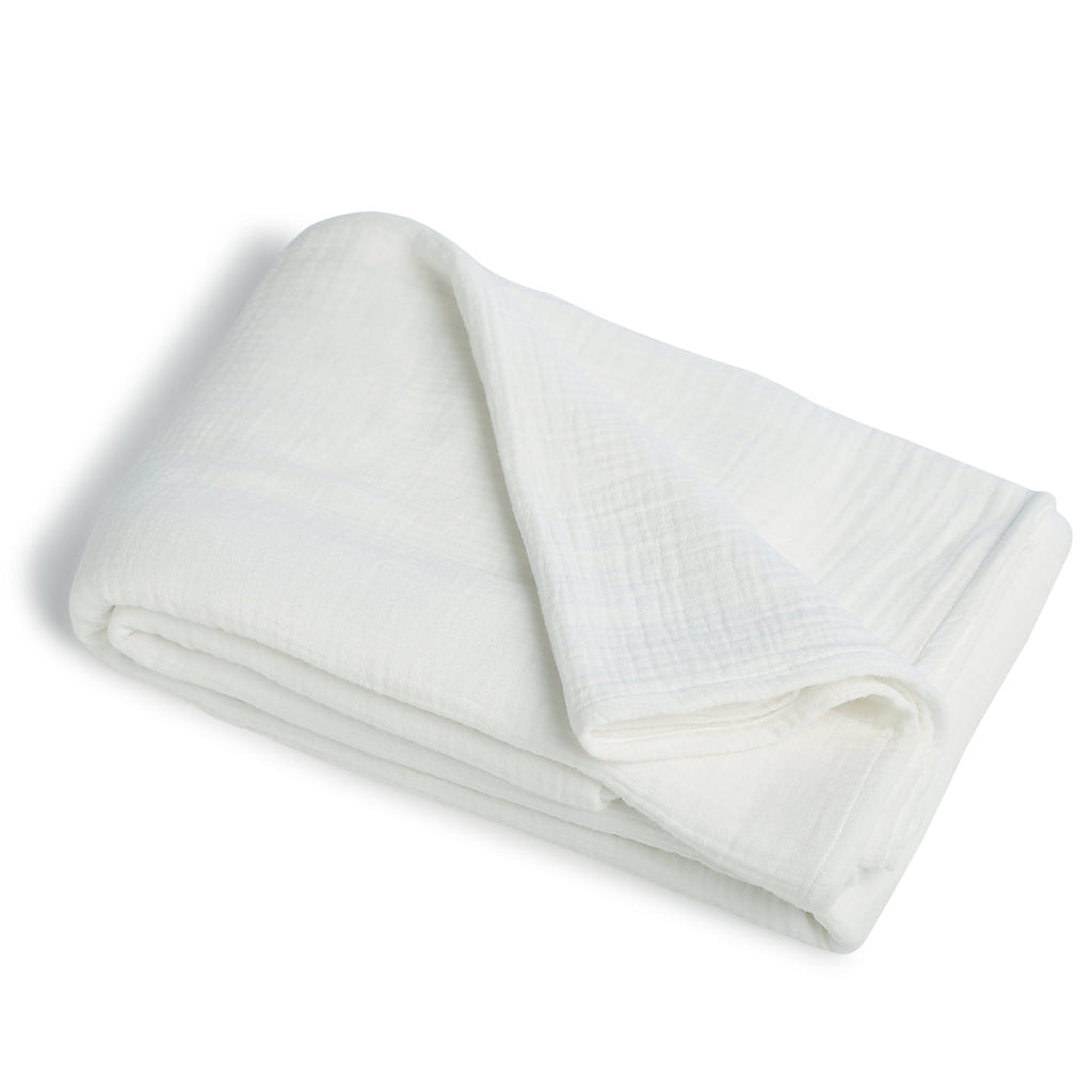 Alma - Lot De 4 Serviettes De Table - Blanc