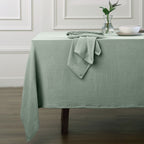 Alma - Lot De 4 Serviettes De Table - Vert Céladon