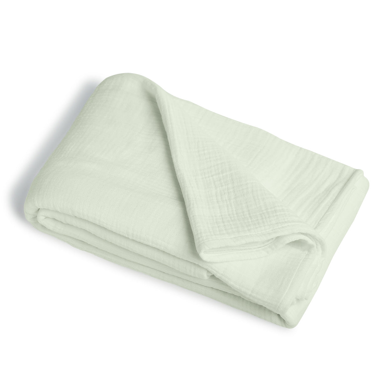 Alma - Nappe + 4 Serviettes - Vert Amande