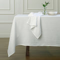 Alma - Nappe + 10 Serviettes - Blanc