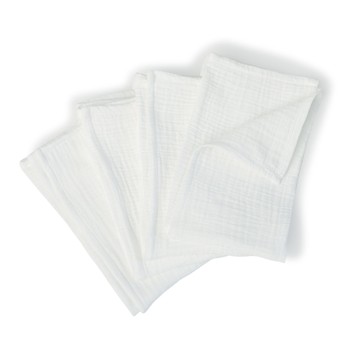 Alma - Nappe + 10 Serviettes - Blanc