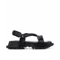 Jil Sander Velcro Strap Sandals - Black - Homme