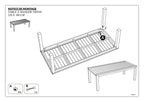 Kim - Table De Jardin 6/8 Pers - Marron