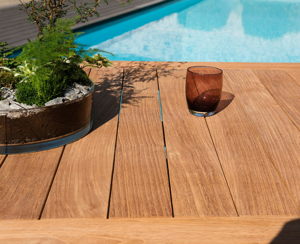 Kim - Table De Jardin 6/8 Pers - Marron