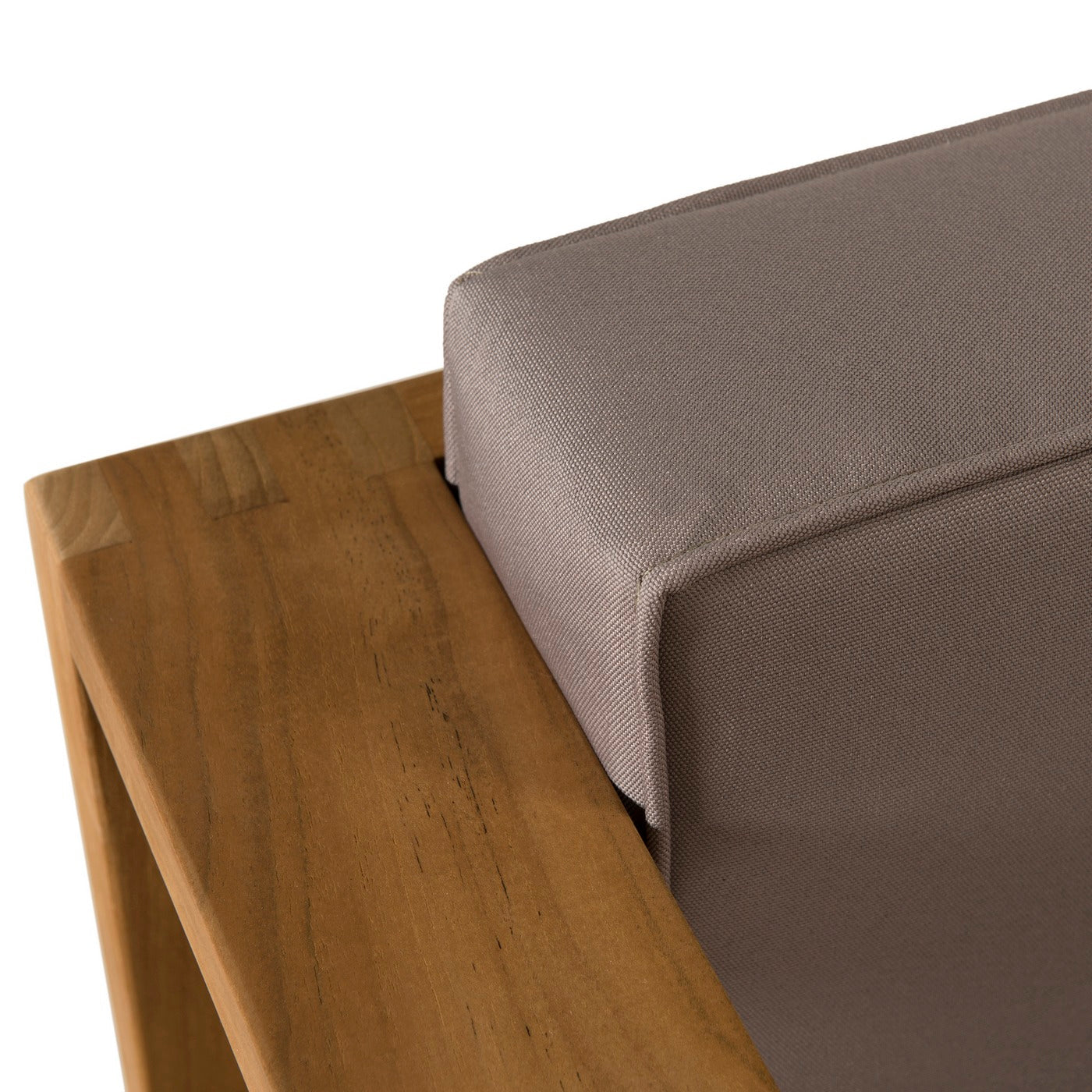 Kim - Salon De Jardin 2 Places - Taupe/Marron