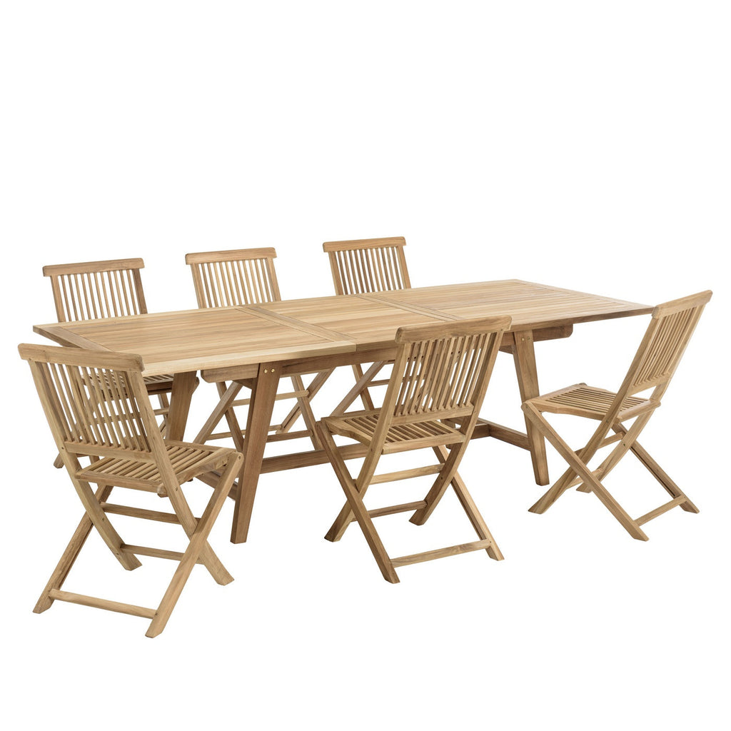 Fun - Salon De Jardin 8/10 Pers - Marron