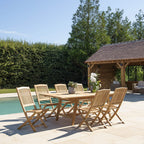 Fun - Salon De Jardin 8/10 Pers - Marron
