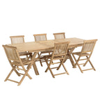 Fun - Salon De Jardin 8/10 Pers - Marron