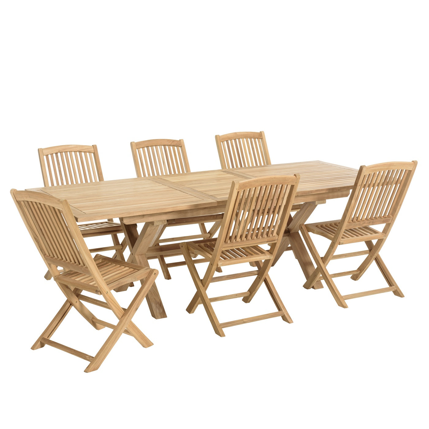 Fun - Salon De Jardin 8/10 Pers - Marron