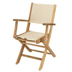 Fun - Lot De 2 Fauteuils Jardin - Marron/Beige