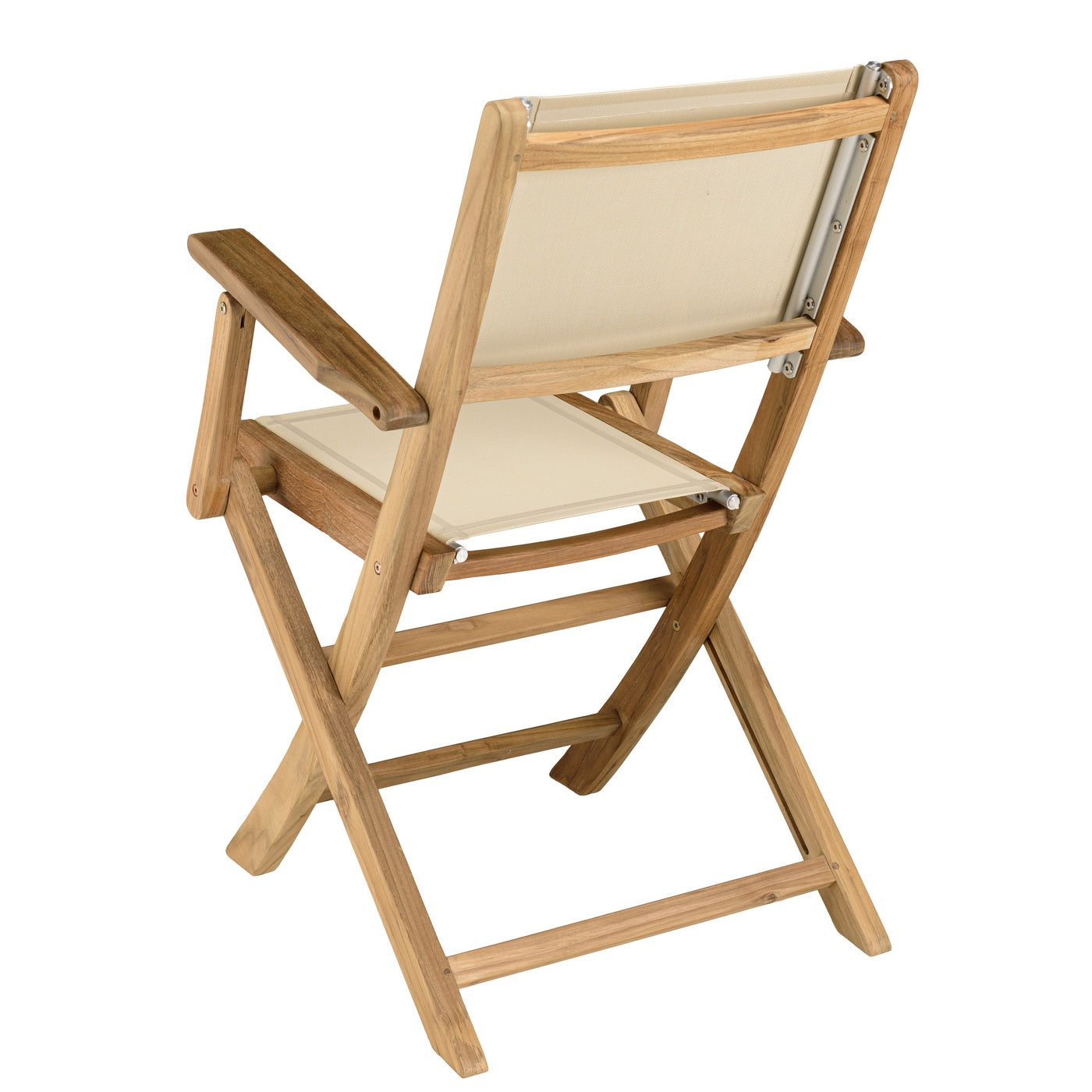 Fun - Lot De 2 Fauteuils Jardin - Marron/Beige