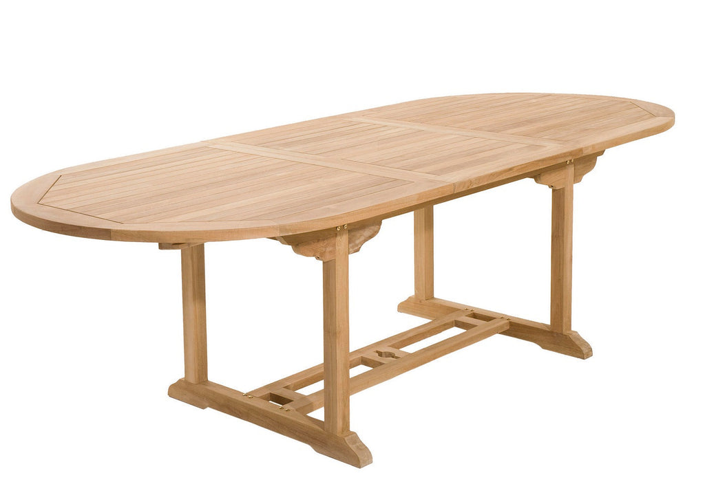Fun - Salon De Jardin 8/10 Pers - Beige/Marron