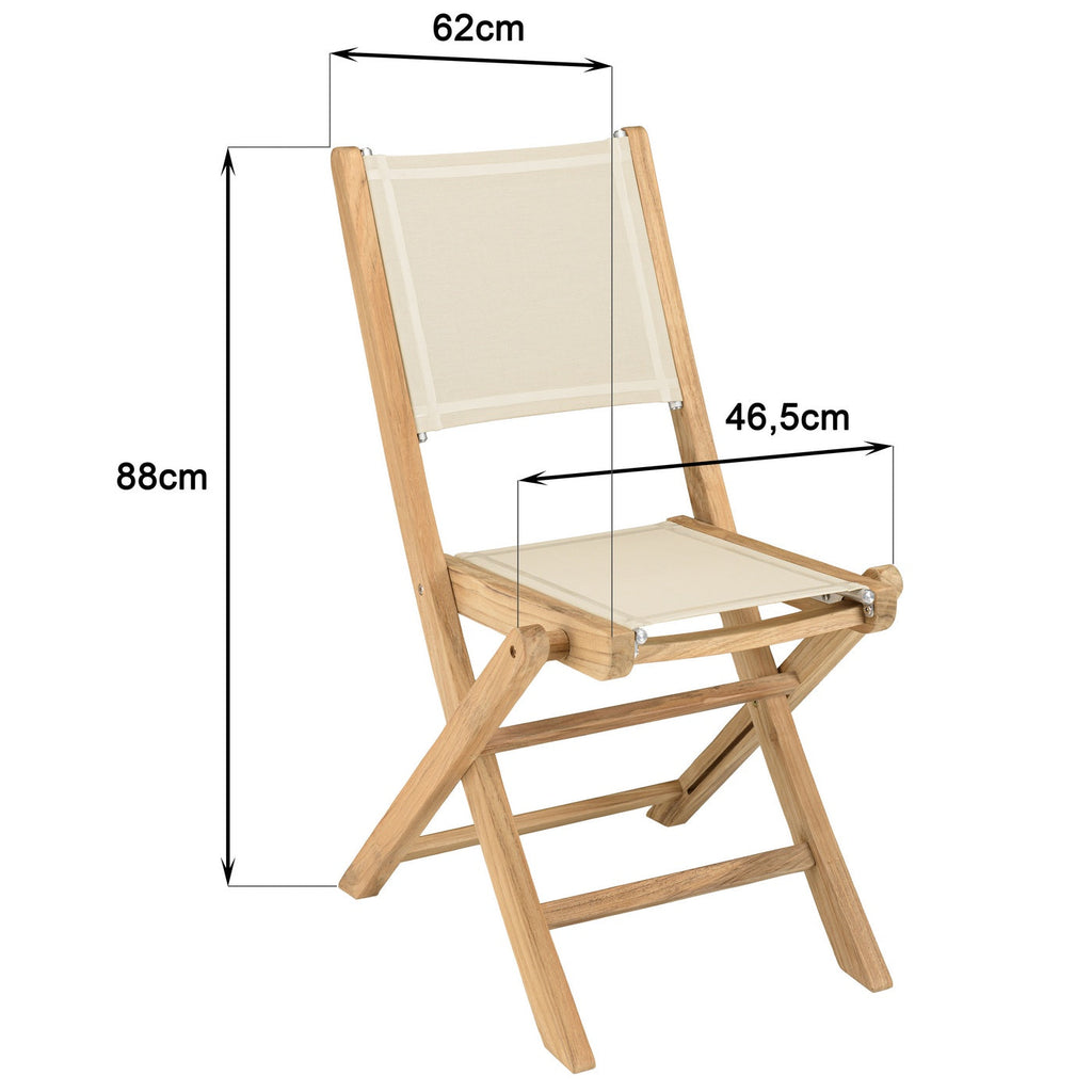 Fun - Salon De Jardin 10/12 Pers - Beige/Marron