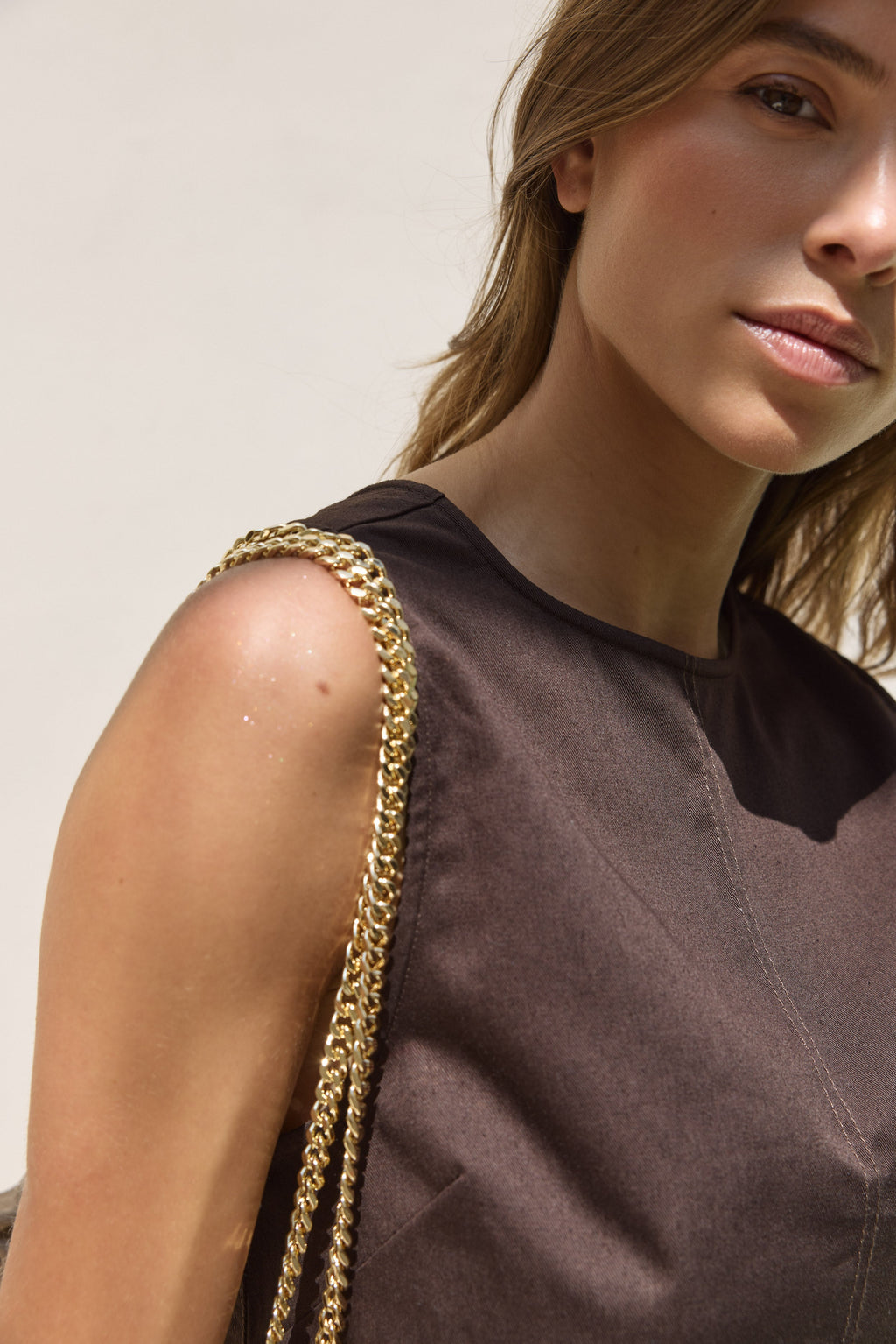 Top Le Acacias - Marron Fonce