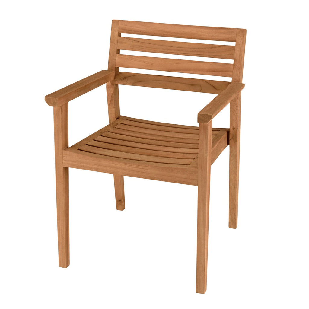 Kally - Lot De 2 Fauteuils Jardin - Marron