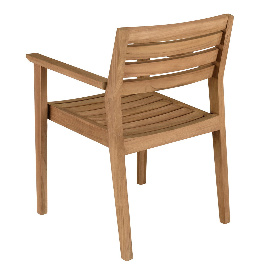 Kally - Lot De 2 Fauteuils Jardin - Marron