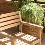 Kally - Lot De 2 Fauteuils Jardin - Marron