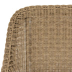 Kally - Lot De 2 Fauteuils Jardin - Beige/Ecru/Marron
