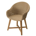 Kally - Lot De 2 Fauteuils Jardin - Beige/Ecru/Marron