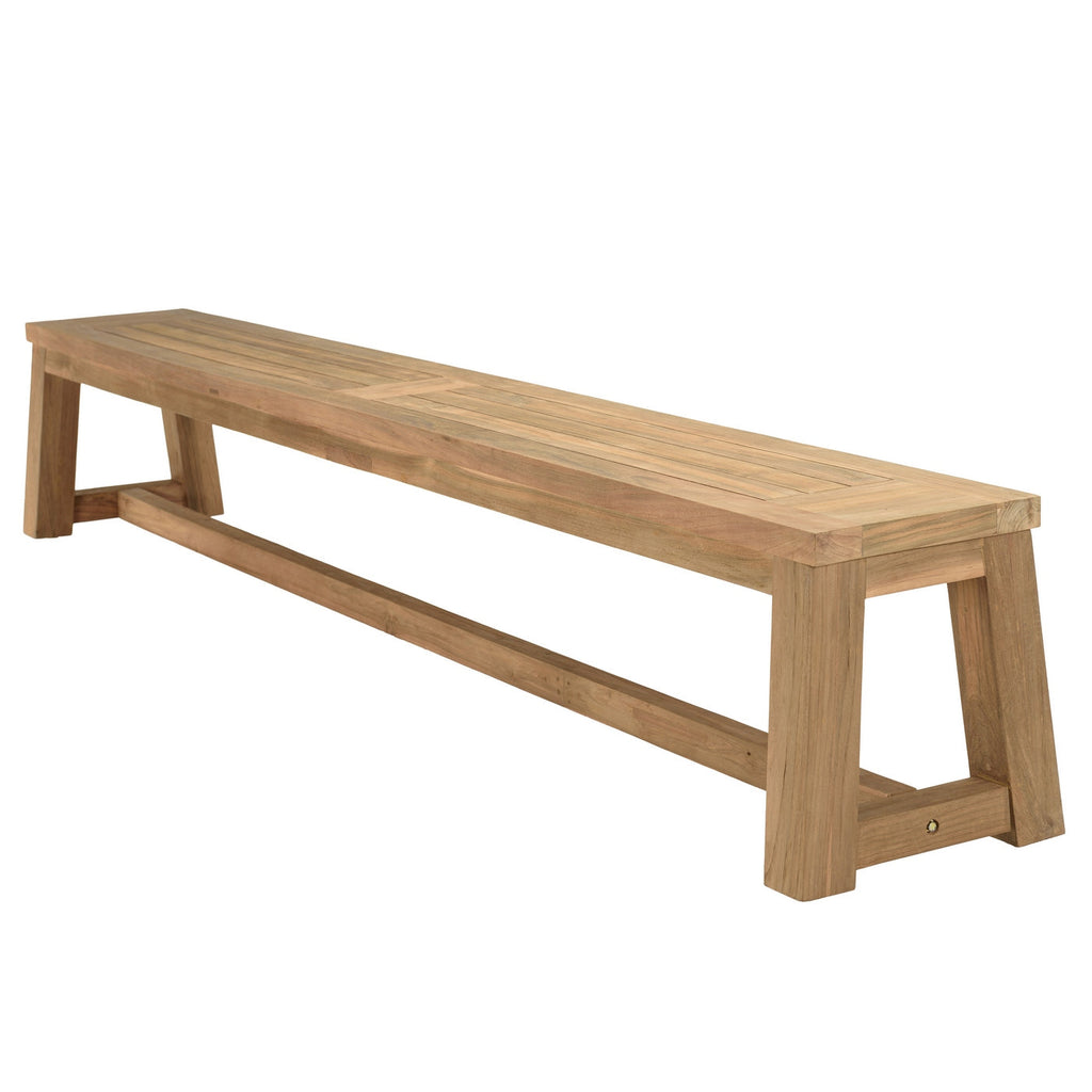 Kally - Banc De Jardin - Marron