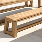 Kally - Banc De Jardin - Marron