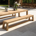 Kally - Banc De Jardin - Marron