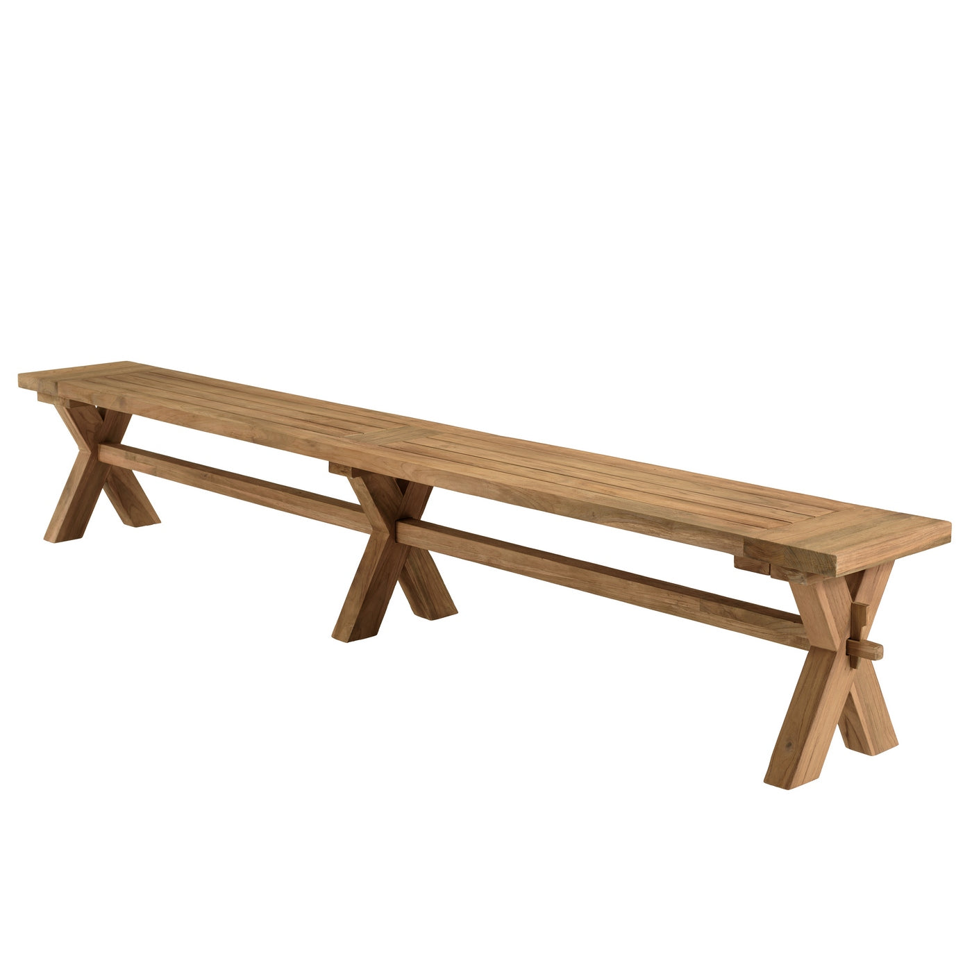Kally - Banc De Jardin - Marron
