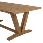 Kally - Table À Manger De Jardin - Marron