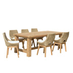 Kally - Salon De Jardin 6/8 Pers - Beige/Ecru/Marron