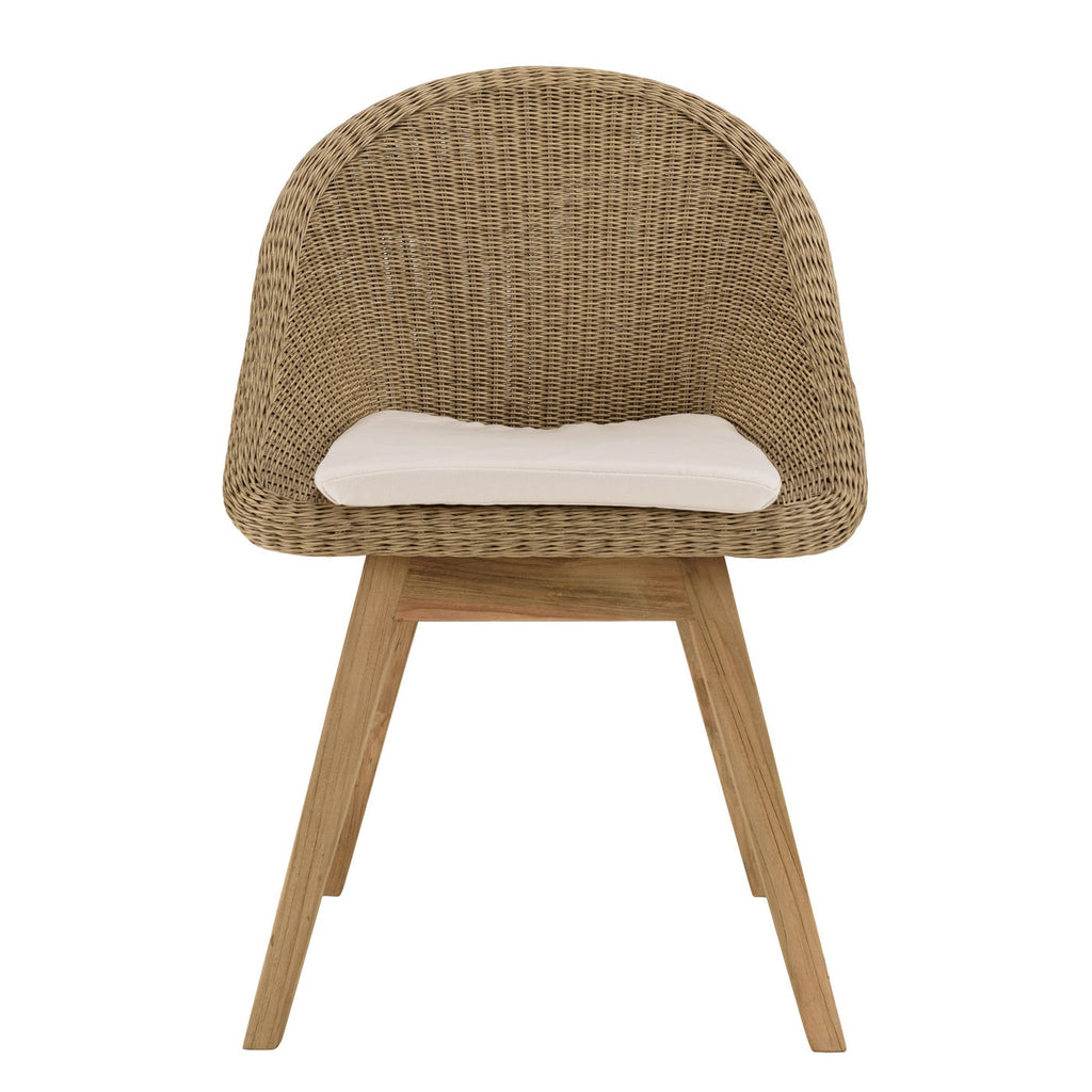 Kally - Salon De Jardin 6/8 Pers - Beige/Ecru/Marron