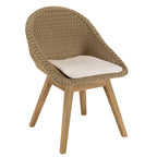 Kally - Salon De Jardin 6/8 Pers - Beige/Ecru/Marron