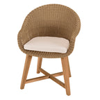 Kally - Salon De Jardin 6/8 Pers - Beige/Ecru/Marron