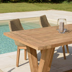 Kally - Salon De Jardin 6/8 Pers - Beige/Ecru/Marron