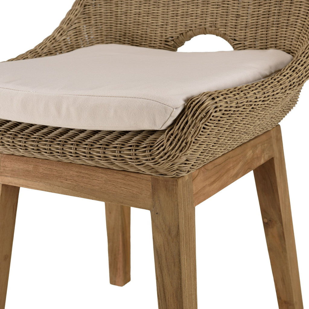 Kally - Salon De Jardin 6/8 Pers - Beige/Ecru/Marron