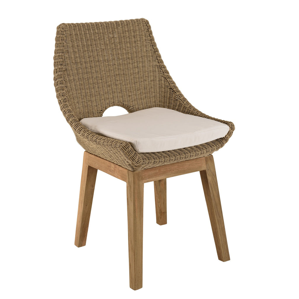 Kally - Salon De Jardin 6/8 Pers - Beige/Ecru/Marron