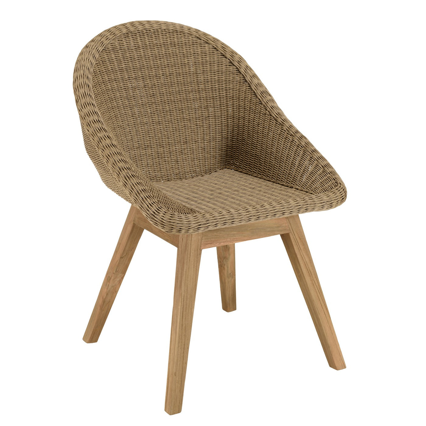 Kally - Salon De Jardin 6/8 Pers - Beige/Ecru/Marron