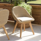 Kally - Salon De Jardin 6/8 Pers - Beige/Ecru/Marron