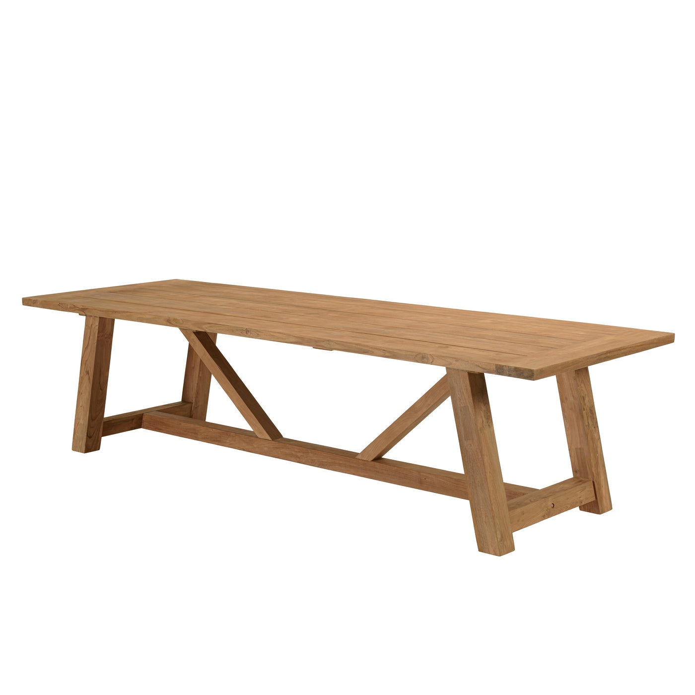 Kally - Table À Manger De Jardin - Marron