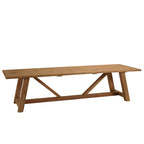 Kally - Table À Manger De Jardin - Marron